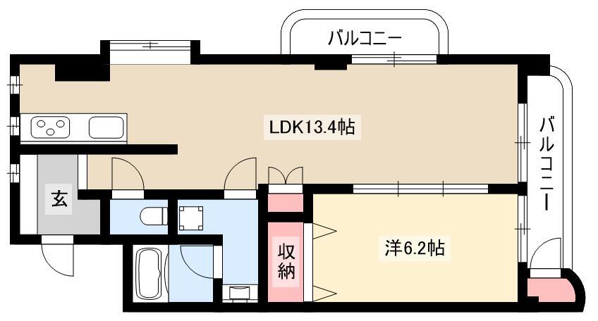 1LDK