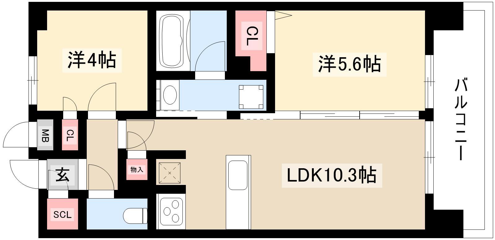 2LDK