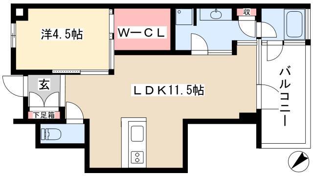 1LDK