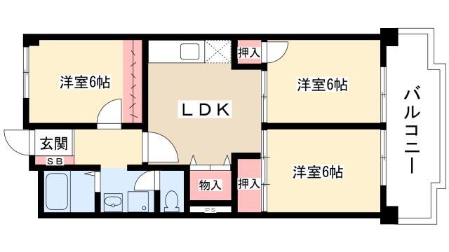3LDK