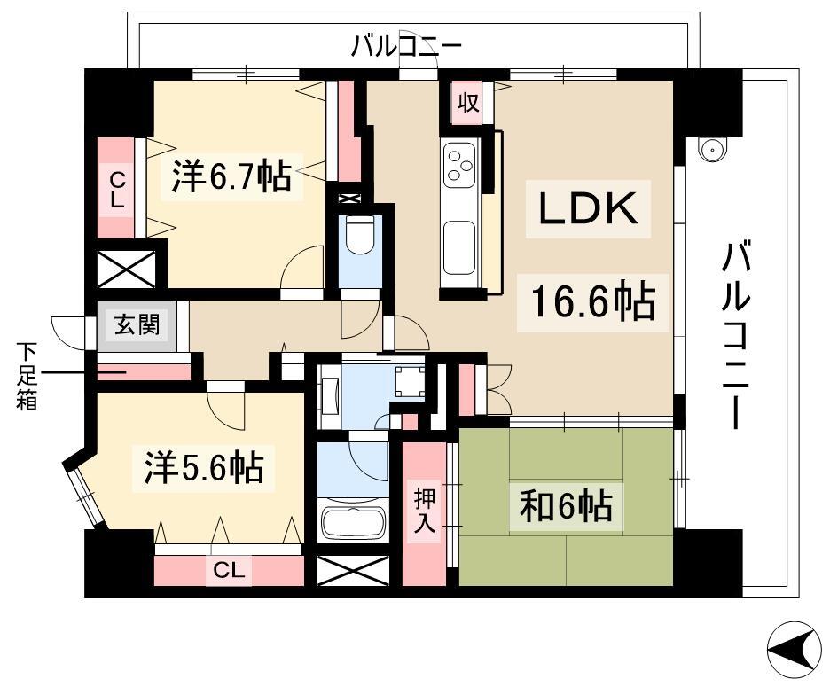 3LDK