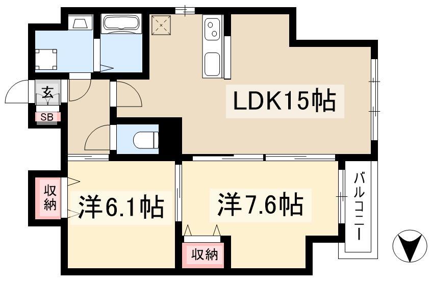 2LDK
