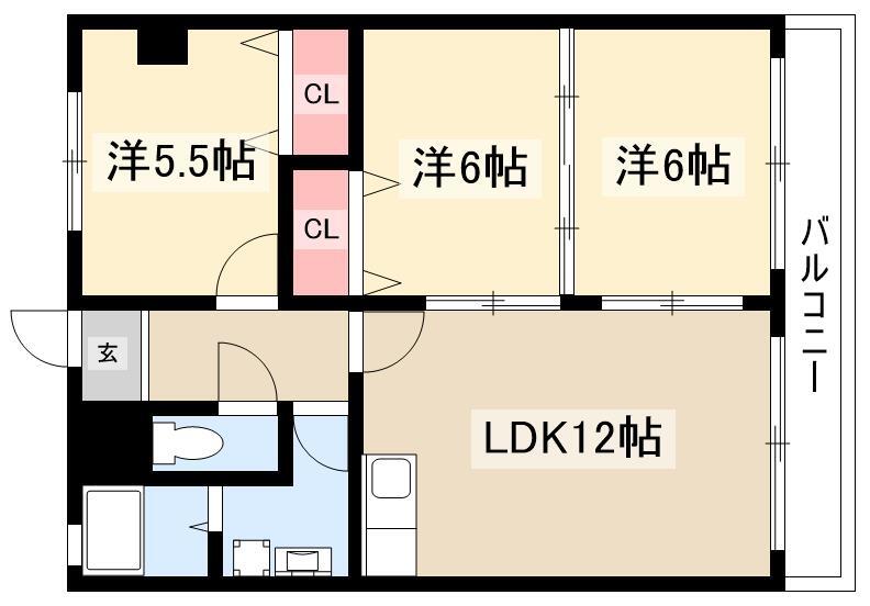 3LDK