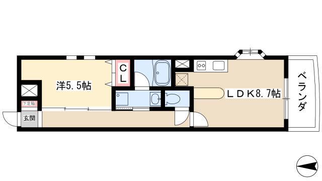 1LDK