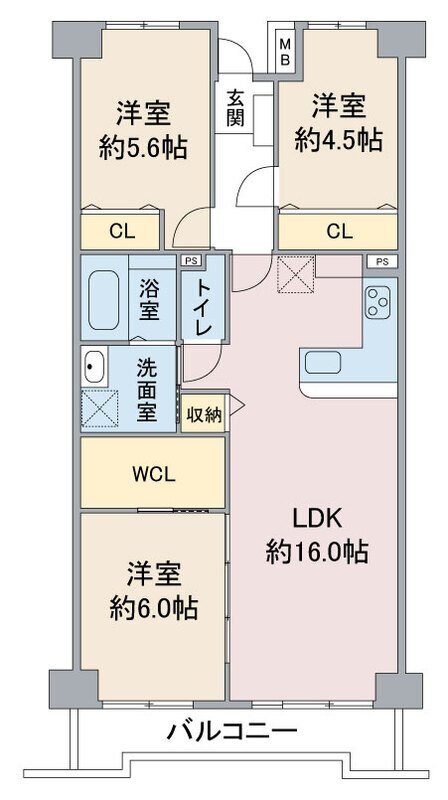 3LDK