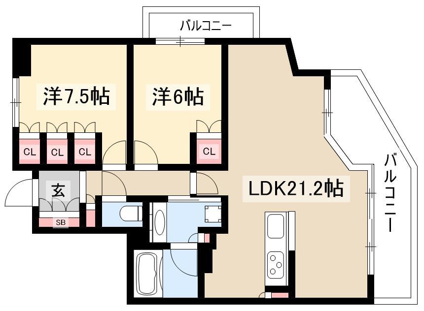 2LDK
