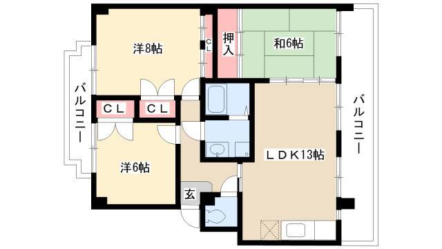 3LDK