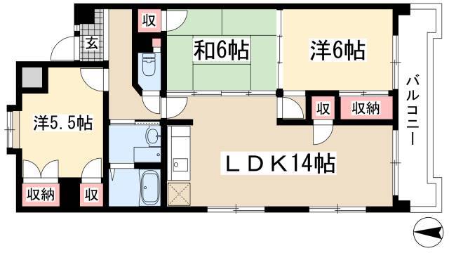 3LDK