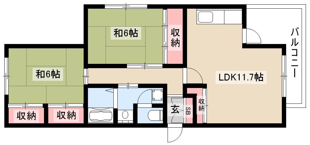2LDK