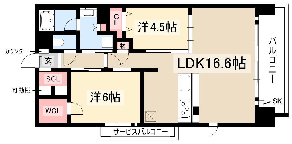 2LDK