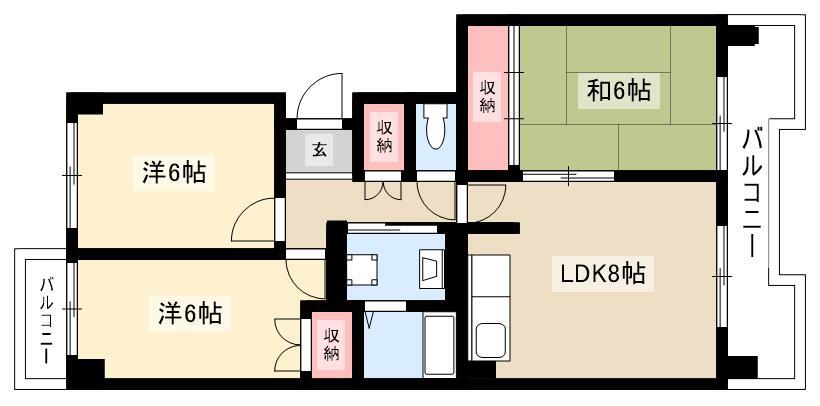 3LDK