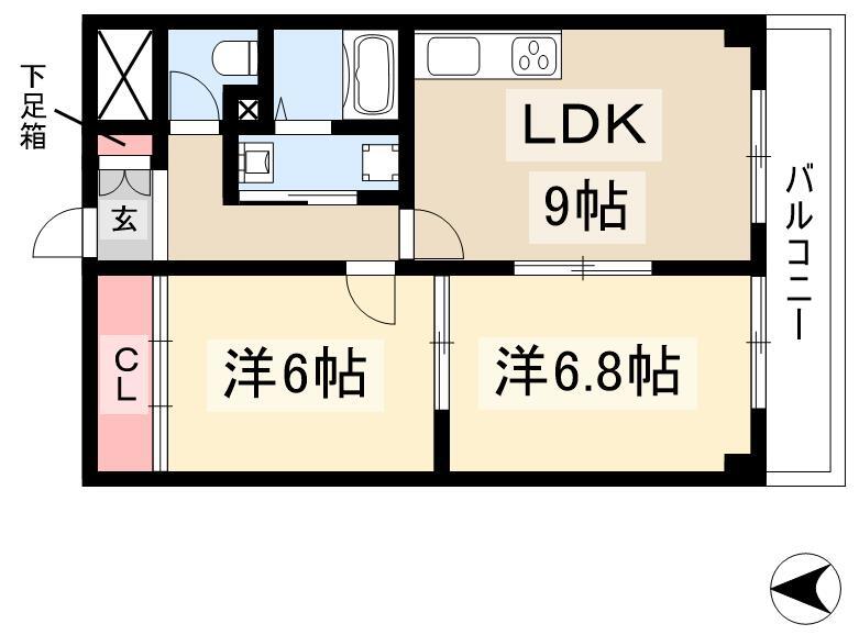 2LDK