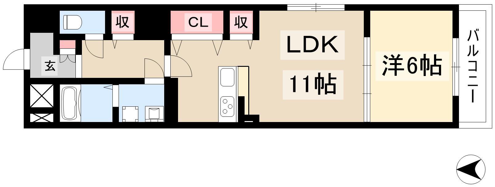 1LDK