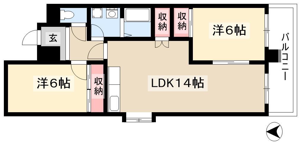 2LDK