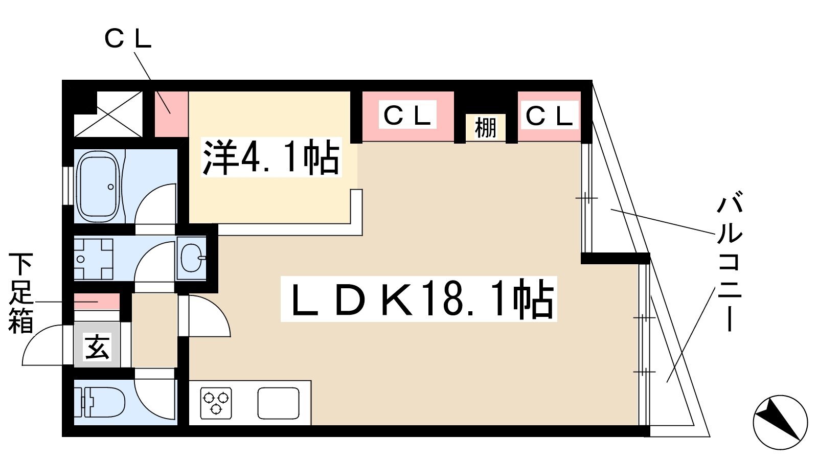 1LDK