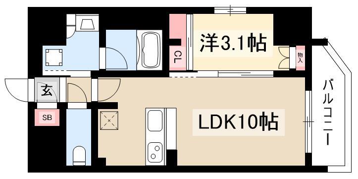 1LDK