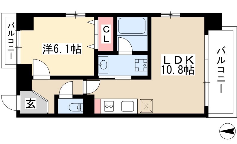 1LDK