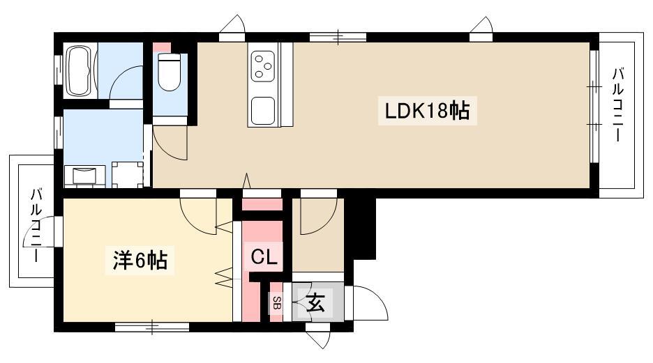 1LDK