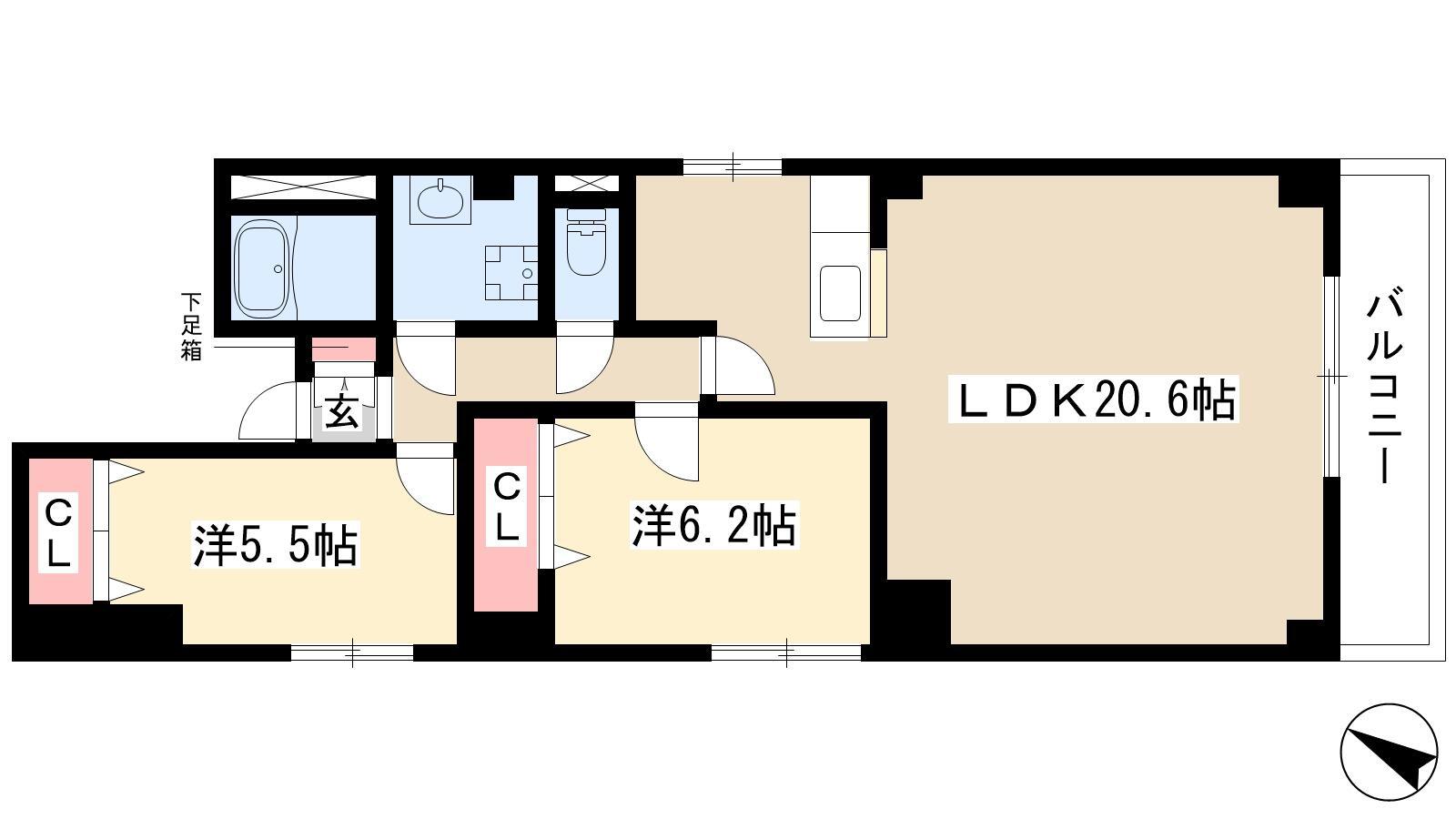 2LDK