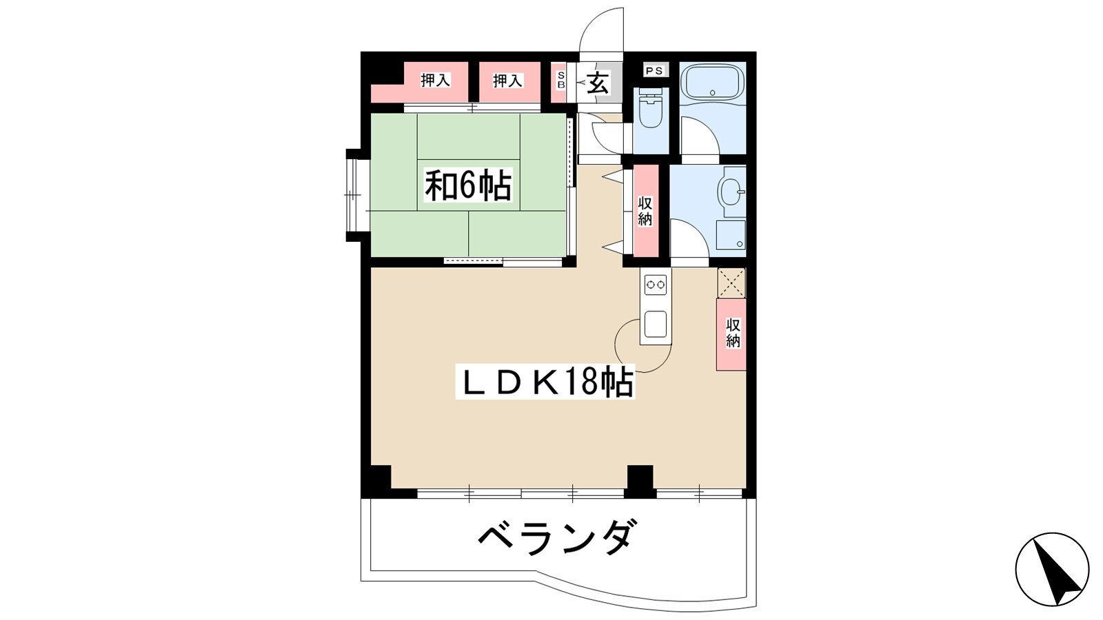 1LDK