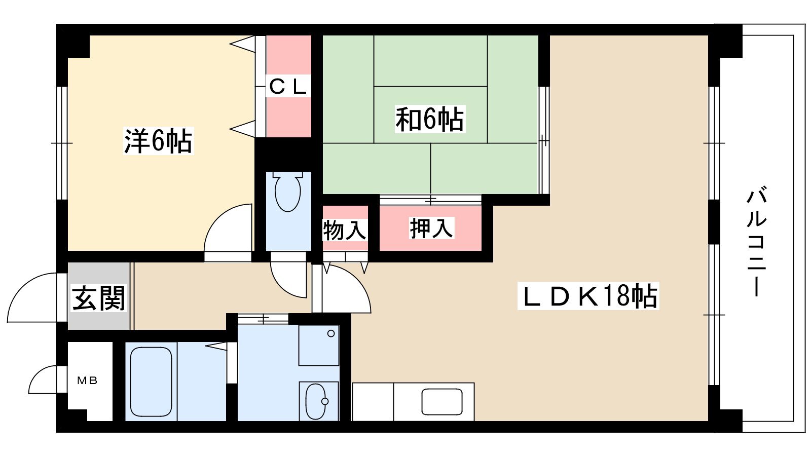 2LDK
