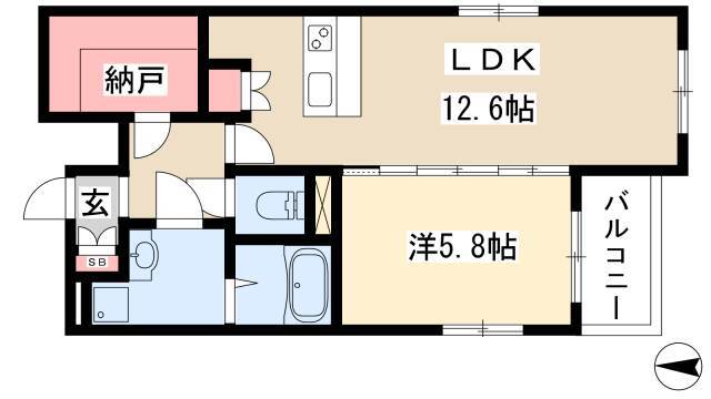 1LDK