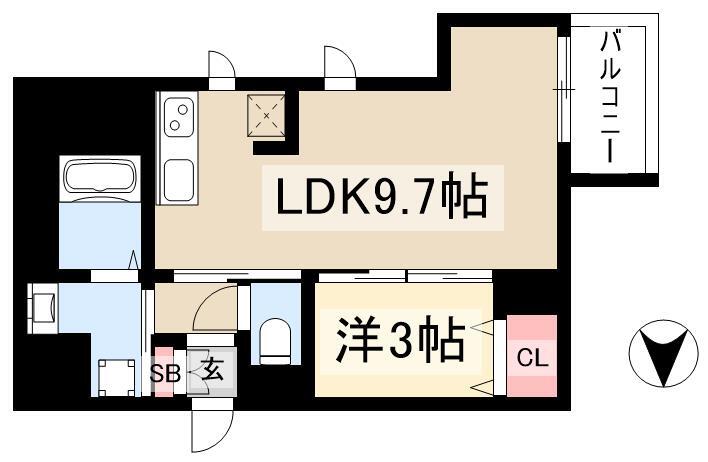1LDK