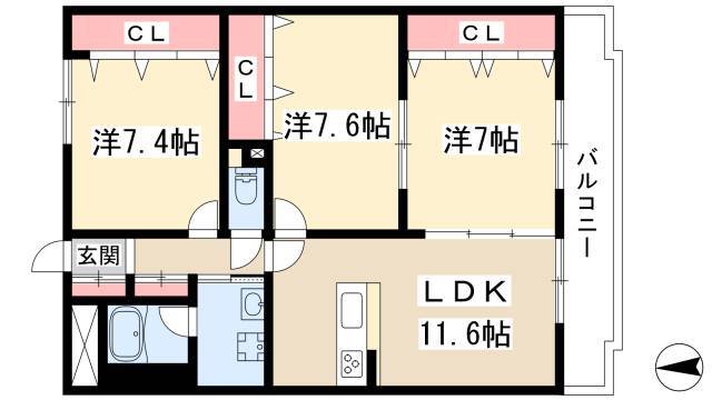 3LDK