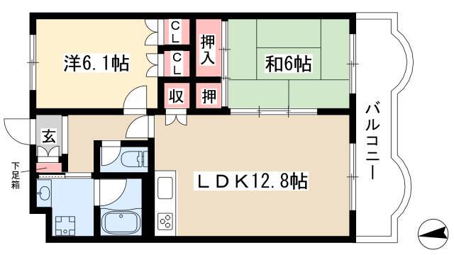 2LDK