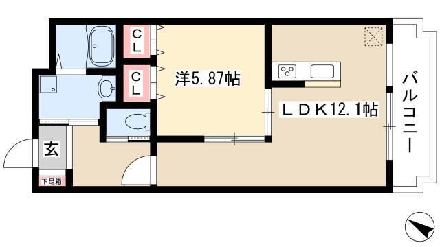 1LDK