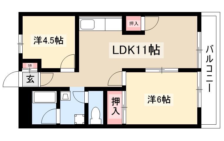 2LDK