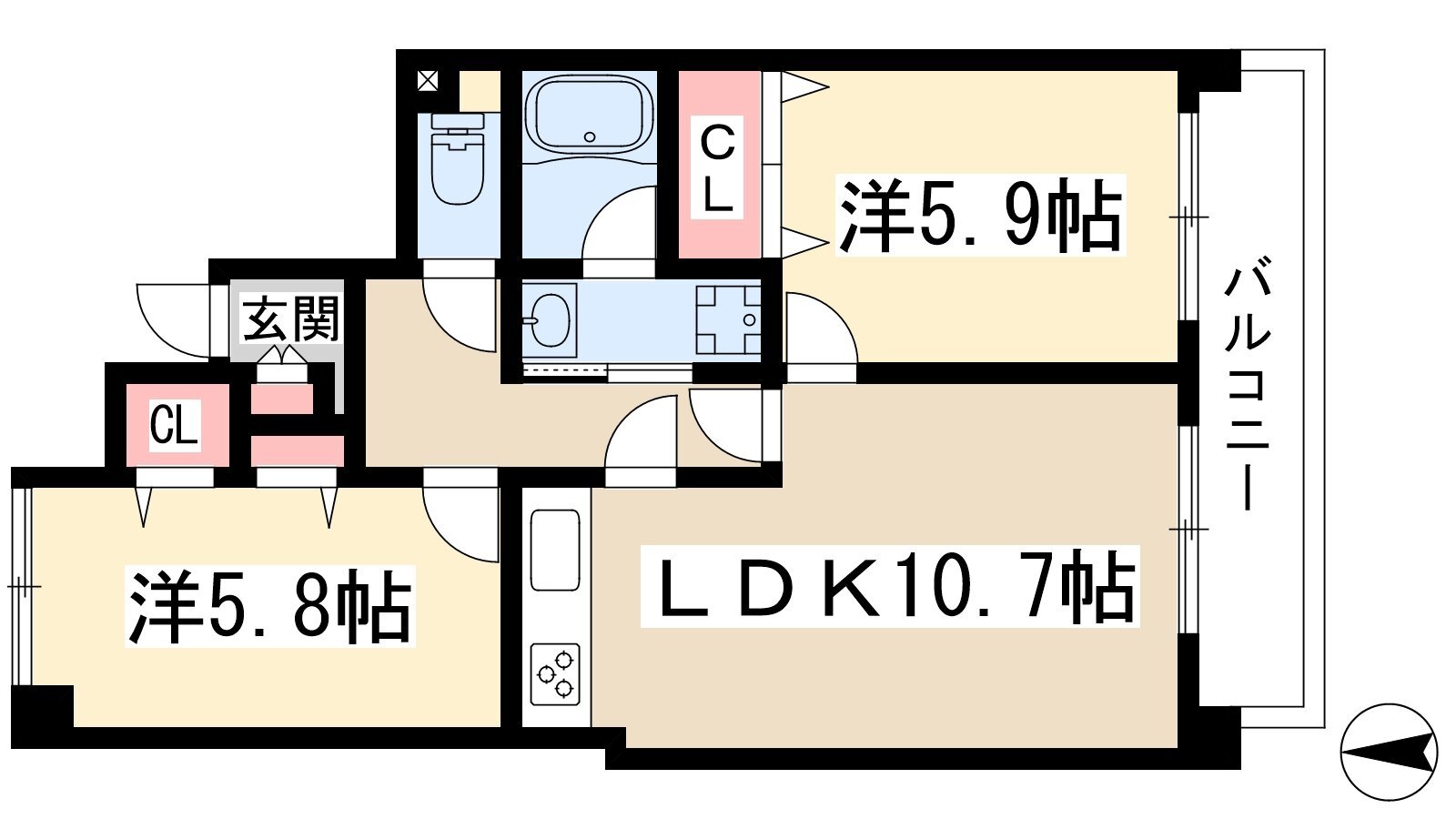 2LDK