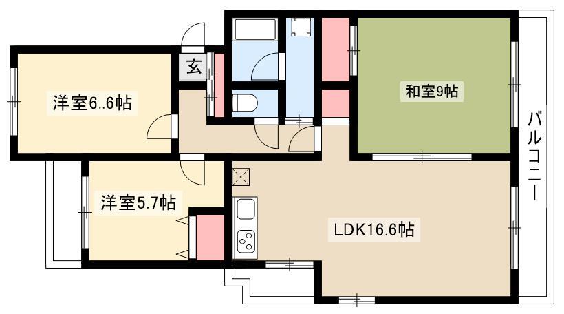 3LDK