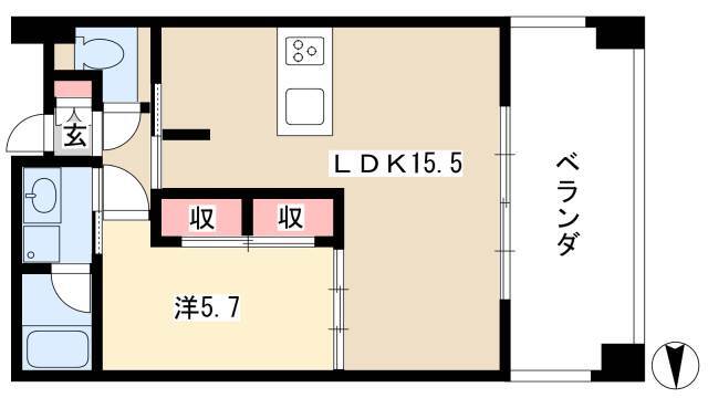 1LDK