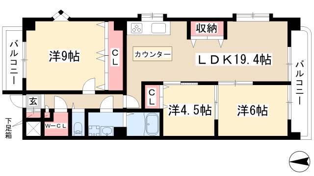 3LDK