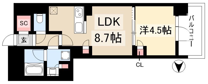 1LDK