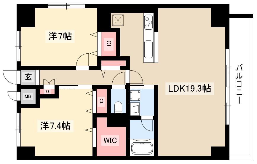 2LDK
