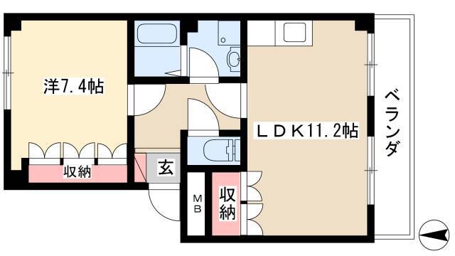 1LDK