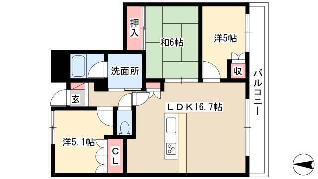 3LDK