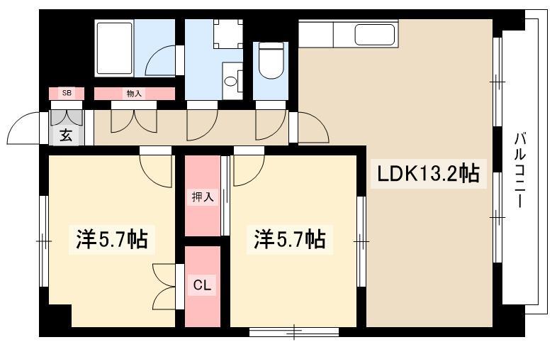 2LDK