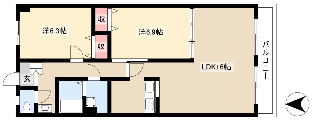 2LDK