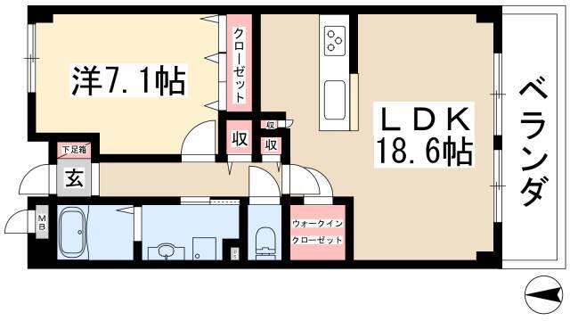 1LDK