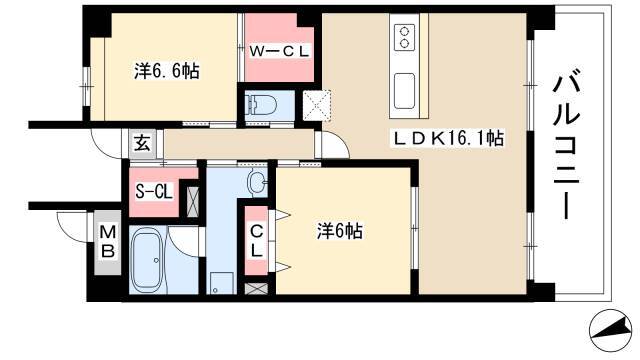 2LDK
