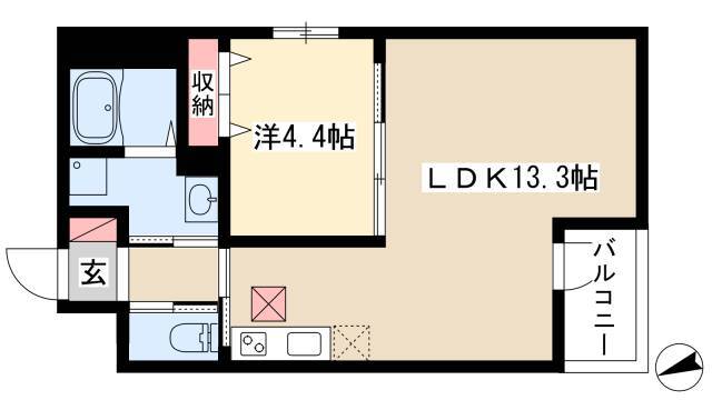1LDK