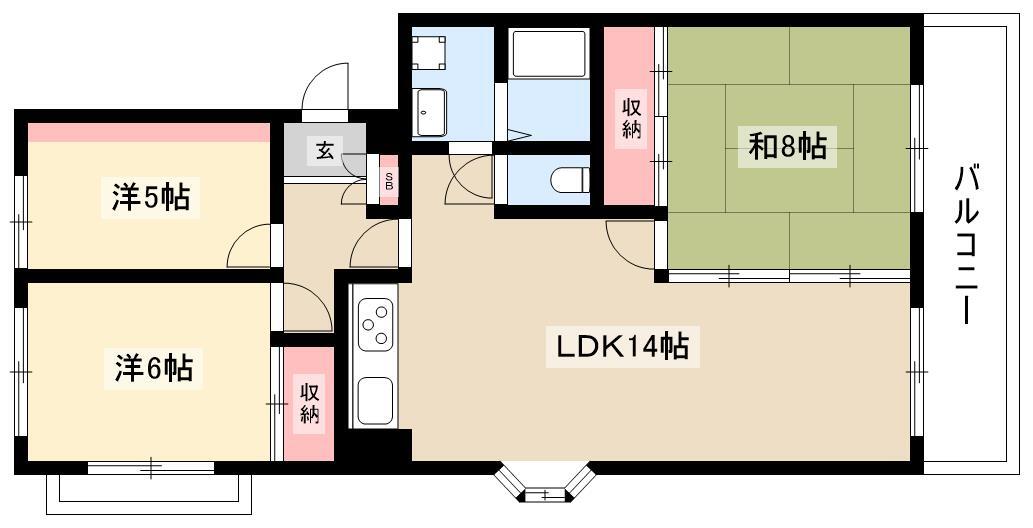 3LDK