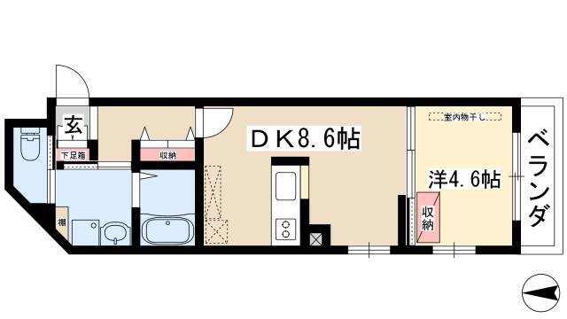 1LDK