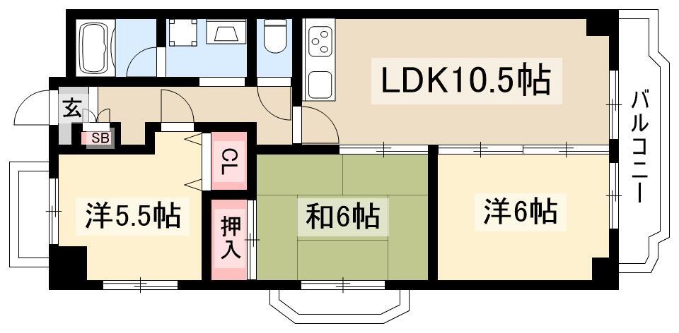 3LDK
