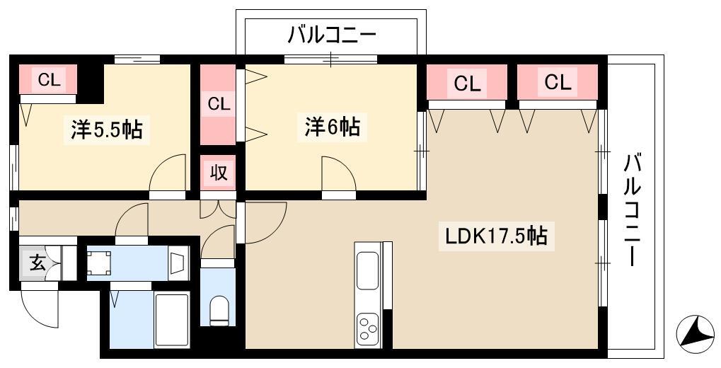 2LDK