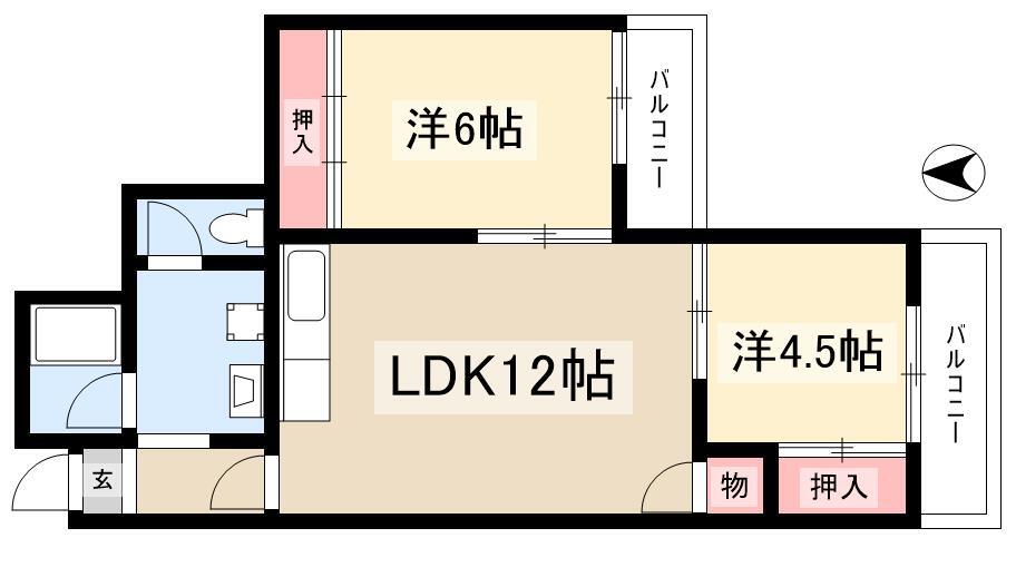 2LDK