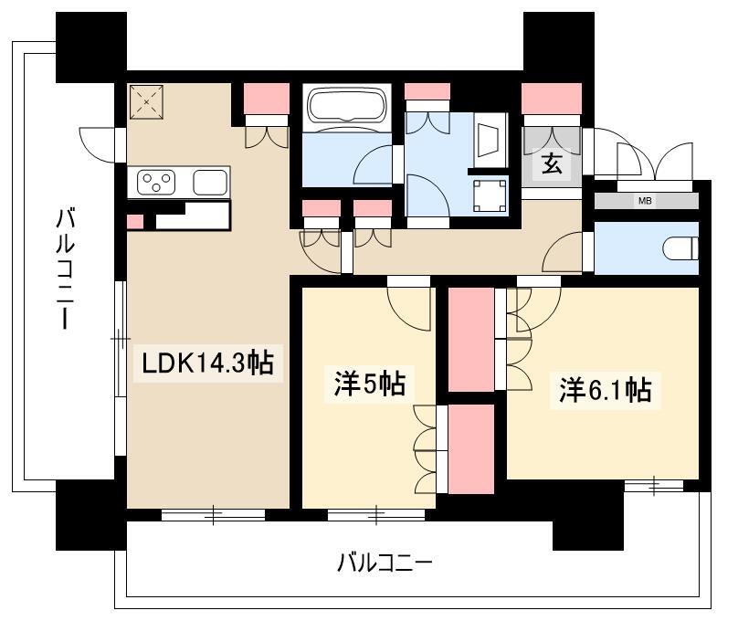 2LDK